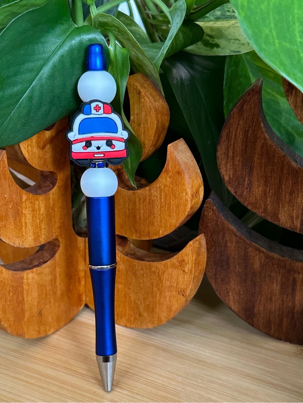 ✨ Handmade Beaded Pen Silicone Pen | Stylish Everyday Writing + Refill✨
